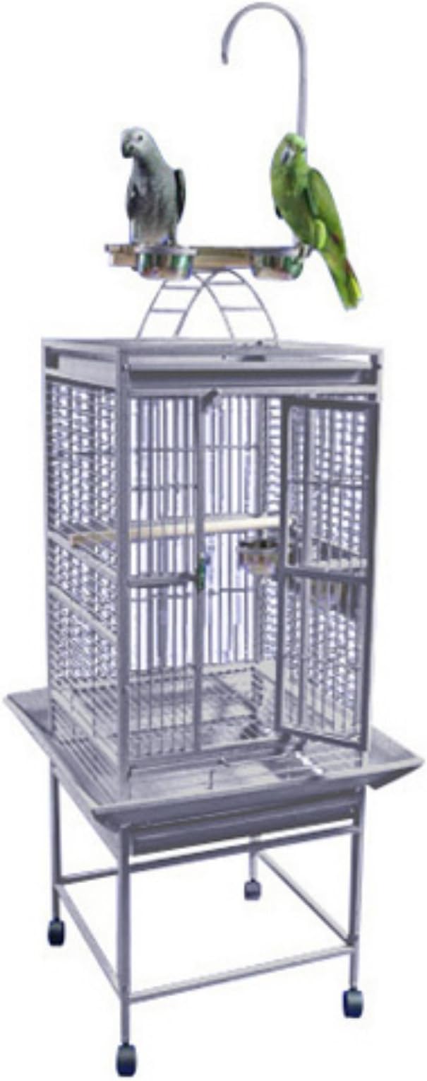 A&E Cage Company 18" X 18" Play Top Bird Cage in Sandstone