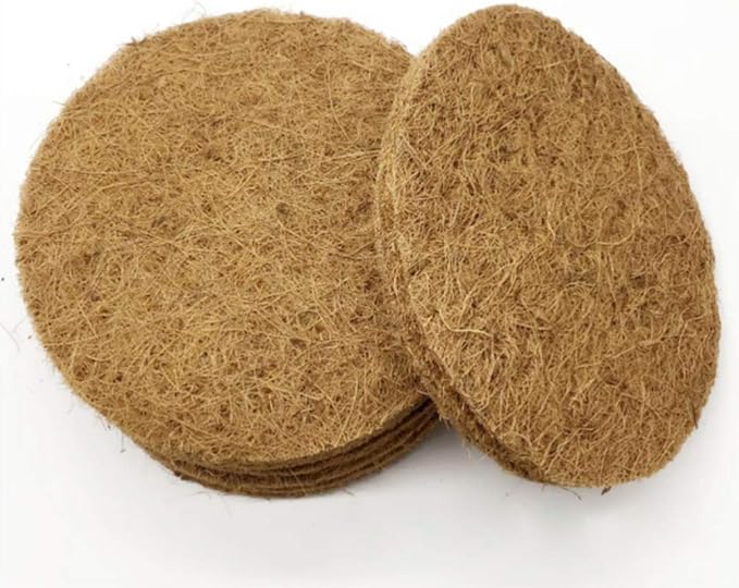 POPETPOP Nest Pads for Pigeons 15 Pack Coconut Palm Mat Bird Nesting Pad Pigeon Supplies