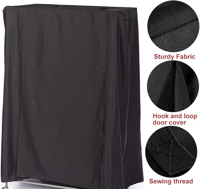 Bird Parrot Cage Cover Waterproof Extra Large Good Night Parrot Birdcage Covers for Parakeets Budgies Macaw Square Cages (L: 41x27x48in/ 104x69x122cm)