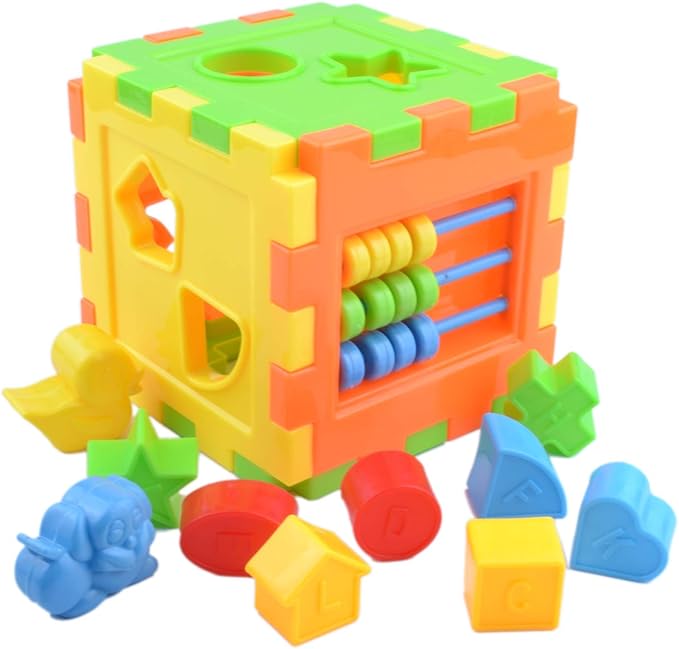 Wontee Bird Puzzles Training Block Toy Parrot Educational Intelligence Development for Budgie Cockatiels Conures Finches