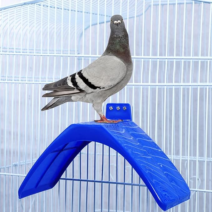 STOBOK 30pcs Rest Stand Lightweight Pigeons Rest Stand Bird Perches Plastic Pigeon Perches Roost Bird Dwelling Stand Support Cage for Pigeon and Other Birds