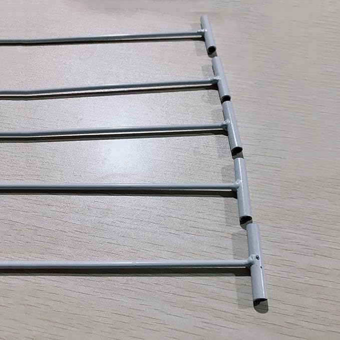 Amosfun 45pcs Pigeon Cage Door Bird Entrance - Iron T Shape One Way Bar Curtain for Bird Cages