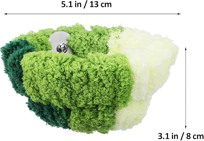 GANAZONO Parrot Nest House Bed - Cozy Plush Nest for Birds Perfect for Conures and Parakeets Winter Retreat Easy to Install 5.11 X 5.11 X 3.14 Inches