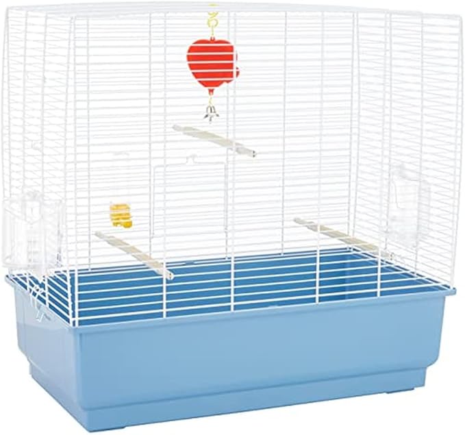 Ferplast Bird Cage Canaries Cage Piano 4, Complete with Accessories, 59 x 33 xh 55 cm
