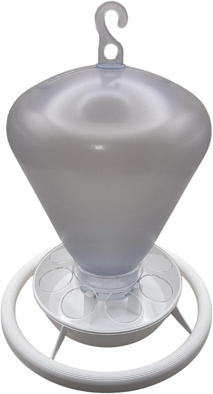 2GR Automatic Bird Feeder and Water Dispenser – Versatile Outdoor & Indoor Cage Feeder, Easy to Refill, Drainage System, Durable Plastic Design, Large Capacity