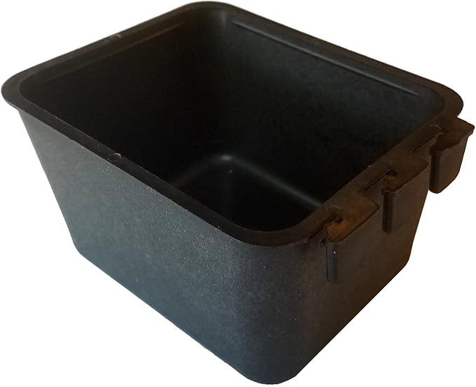 Cage Cups 1 Pint (16 oz) Hanging Feed & Water Cage Cups (100, Black)