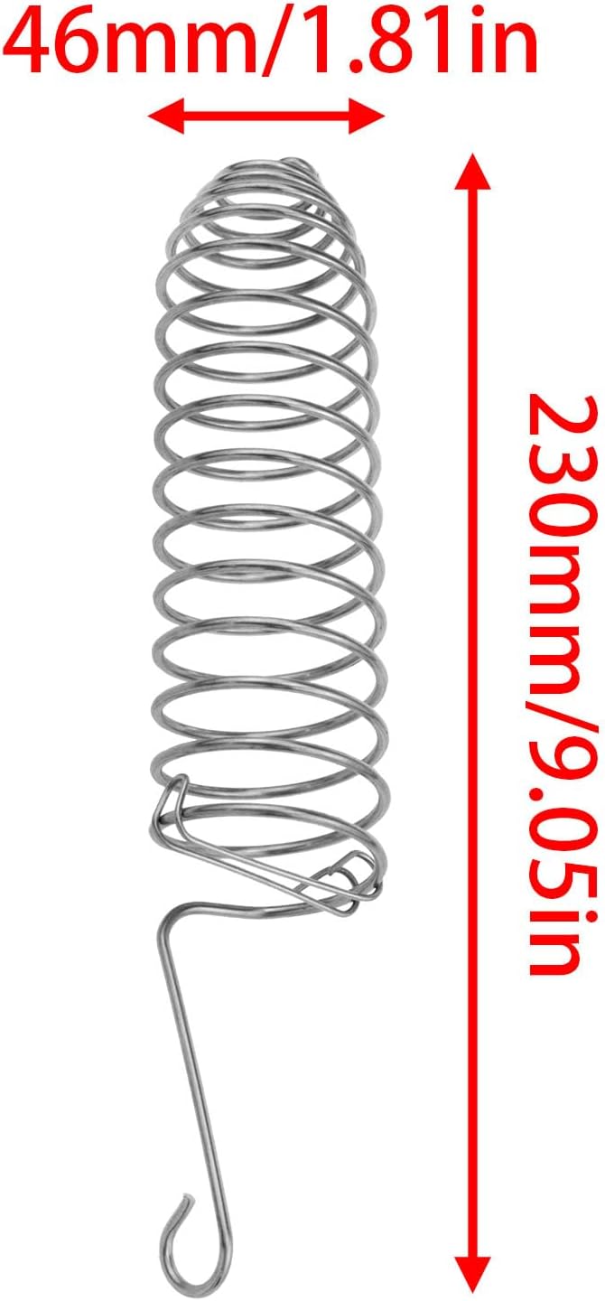 23CM Stainless Steel Bird Foraging Toy Feeder for Cockatoos Cone-Tailed Parrots, etc. 1PCS