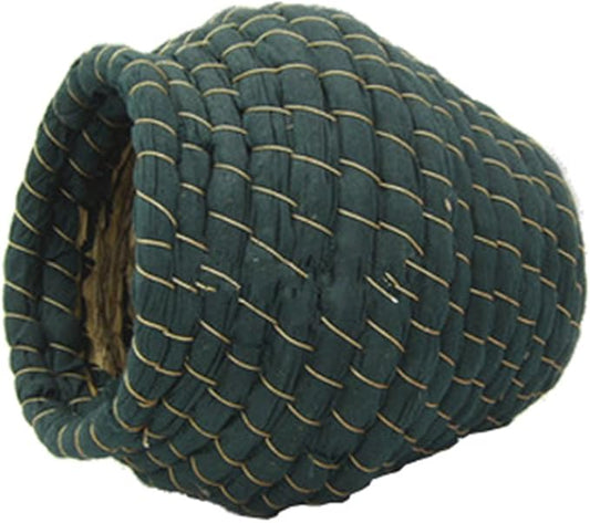 YJJKJ Pet Products Bird Nest Handwoven Straw House for Parakeets Cockatiels Parrot Budgie Or Small Pet (XL, Dark Green)