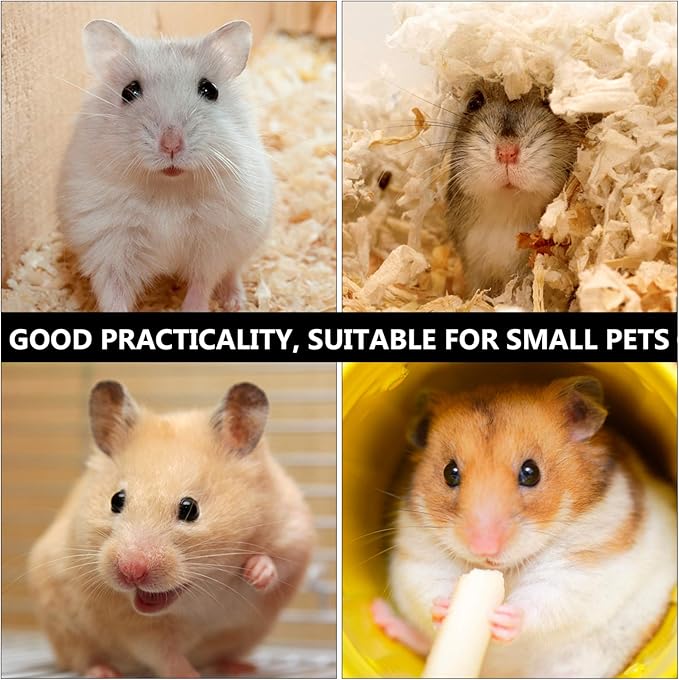 TEHAUX Natural Coconut Shell Bird Nest House Bed with Warm Pad for Parrot Parakeet Hamster Rat Mice Chinchilla Cage Toy Nesting Box