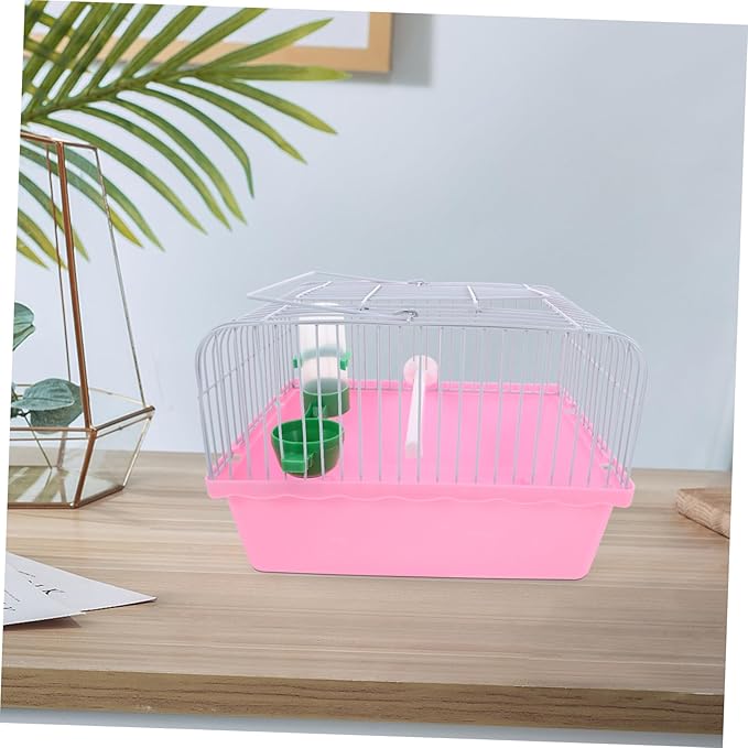 BESPORTBLE Portable Bird Carrier Cage Lightweight Travel Birdcage with Food Box Water Dispenser Spacious Design for Parakeets Birds for Pet Owners The Go