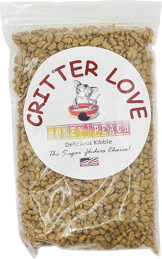 Honey & Peach Kibble for Sugar Gliders