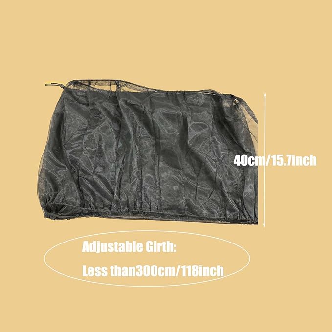 Bird Cage Seed Catcher, Large Bird Cage Cover, 75-118'' Universal Adjustable Birdcage Cover Skirt Soft Airy Nylon Mesh Net for Parakeet Macaw African Round Square Cage, Black