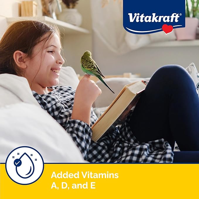 Vitakraft VitaSmart Egg Food for Birds - Daily Supplement for Parrots,Parakeets,Cockatiels,and Canaries - Bird Calcium Supplement 1.1 Pound,(Pack of 2)