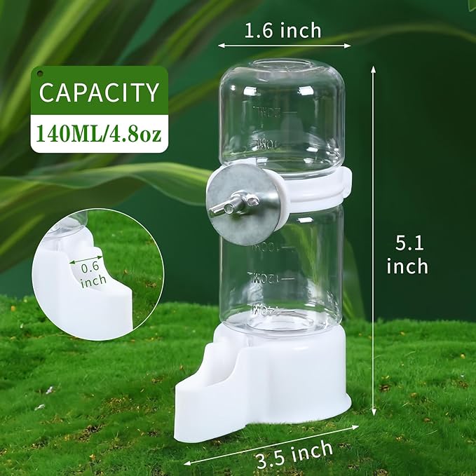 Pet Bird Automatic Water Dispenser,Bird Cage Hanging Drinking Device,Automatic Parrot Water Feeder,Budgies, Birds, Love Birds, Canary Drinking Fountains