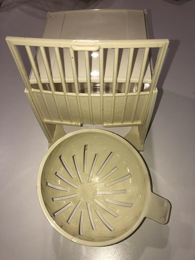 Bird Cage Closed Top Nest Box Canary, Finch,Lovebird,Aviary Plastic Nest Exotic Birds Breeding Nesting