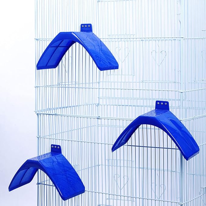 STOBOK 30pcs Rest Stand Lightweight Pigeons Rest Stand Bird Perches Plastic Pigeon Perches Roost Bird Dwelling Stand Support Cage for Pigeon and Other Birds