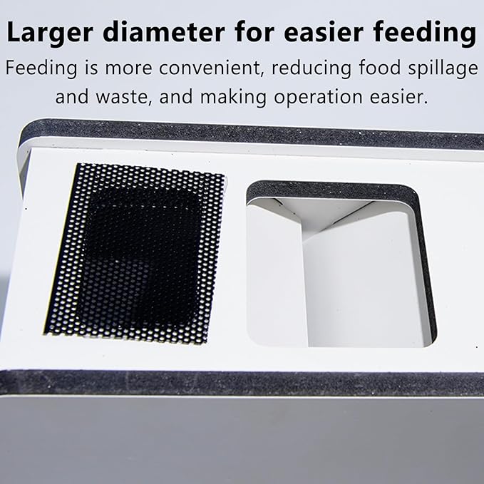 Bird Feed Blown Shell Splitter, Bird Food Grain Blowing Machine, Large-Diameter Design, with Fan, for Millet, Miscellaneous Grains, Melon Seeds, Rice, Beans