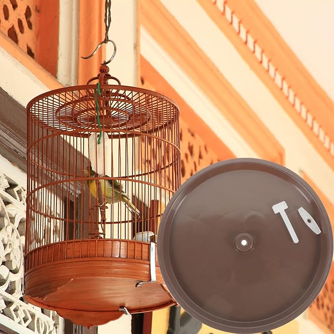 Ipetboom 4pcs Bird Potty Tray Poop Holder for Cage Easy to Clean Poop Tray for Parakeets Cockatiels and Birds Stain Resistant Design for Indoor and Outdoor Use