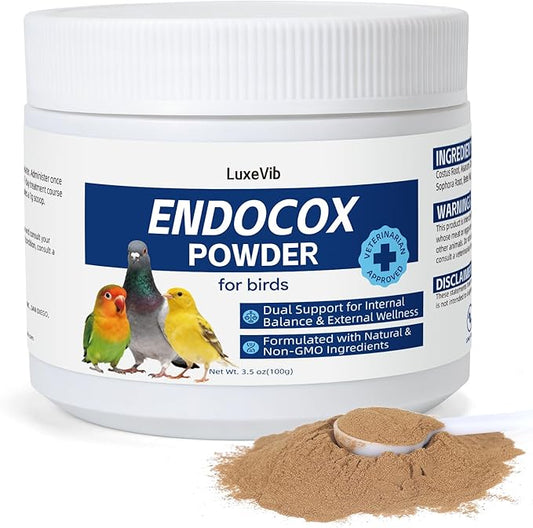 Bird Wellness Support Powder for Pigeons Canary Finches Parakeets Cockatiels Parrots & Aviary Birds | Daily Drinking Water Additive | Helps Maintain Digestive Balance & Overall Vitality