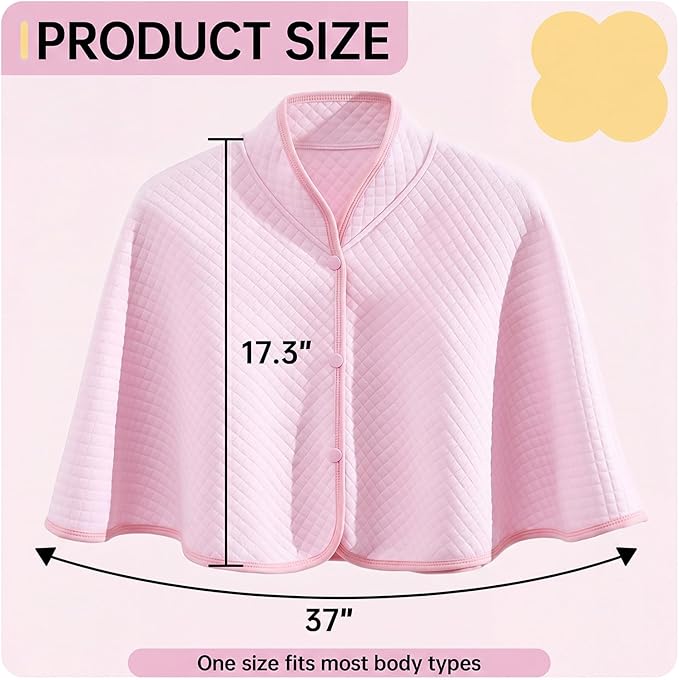 QBLEEV Parrot Anti-Scratch Shoulder Protector, Bird Diaper Poop Cover Pad for Parakeets Cockatiels Conures, Cotton Shawl Cape for Birds to Stand on Shoulders, Pet Arm Guard for Lovebirds Finches