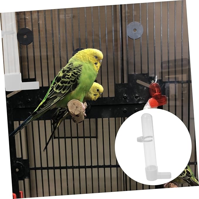 Birds Water Dispenser for Cage Automatic Bird Water Dispenser Feeder Accessories (Random Color)