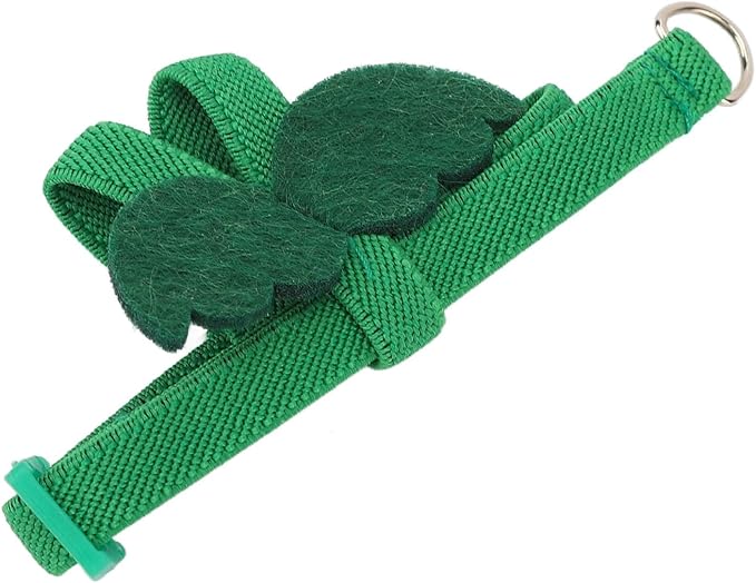TITA-DONG Pet Parrot Bird Harness Leash, Elastic Rope with Green Adjustable Harness Cute Wing, Bird Flying Clothes with Rope Parrot Flight Suit with Leash for Parakeets Cockatiels Conures Budgies(M)