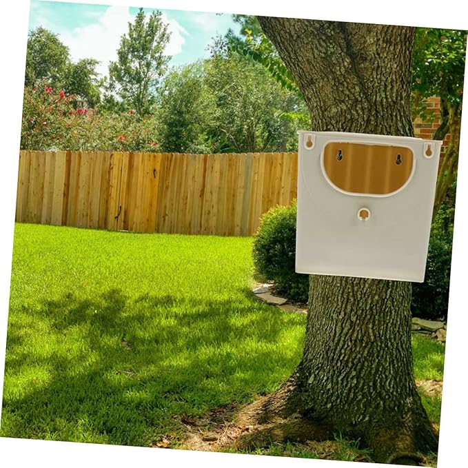 Hemobllo 8pcs Bird Nesting Box Safe Plastic Breeding Hut for Finches Sparrows Lovebirds Easy to Warm Environment for Incubation for Use