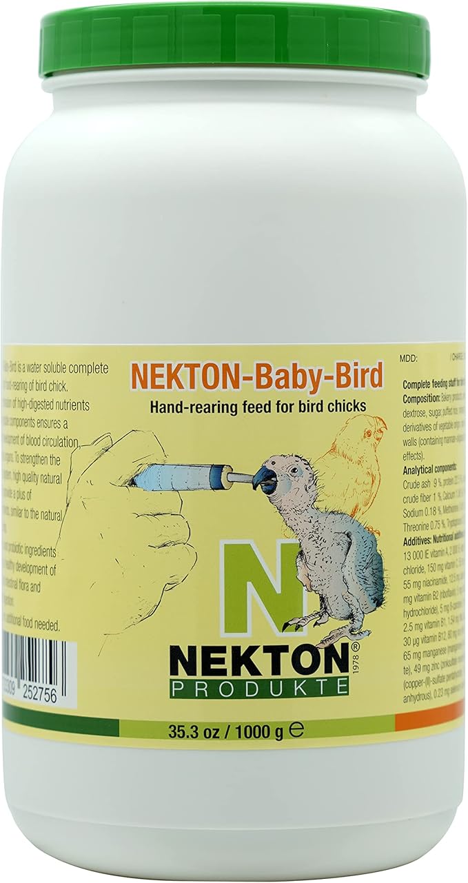 Nekton-Baby-Bird Handfeeding Formula For Birds 1000G (35.3Oz)