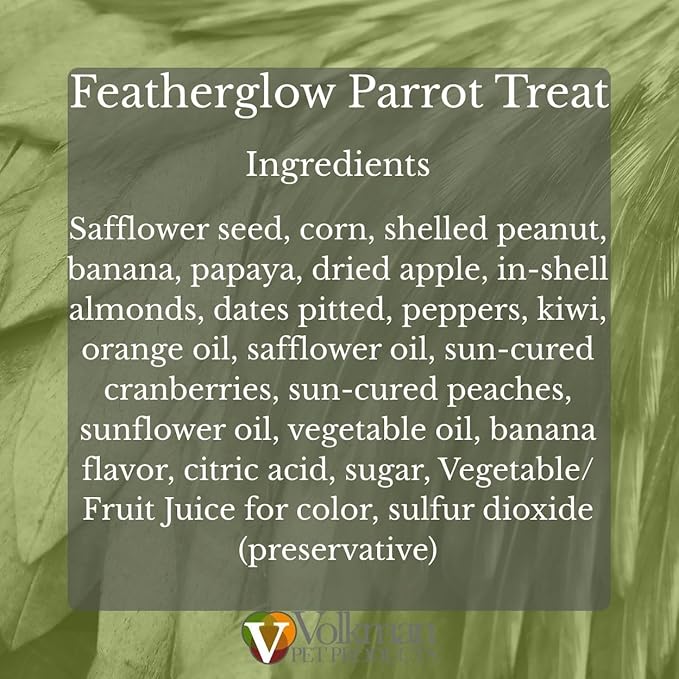 Volkman Seed Featherglow Parrot Treat 4lb