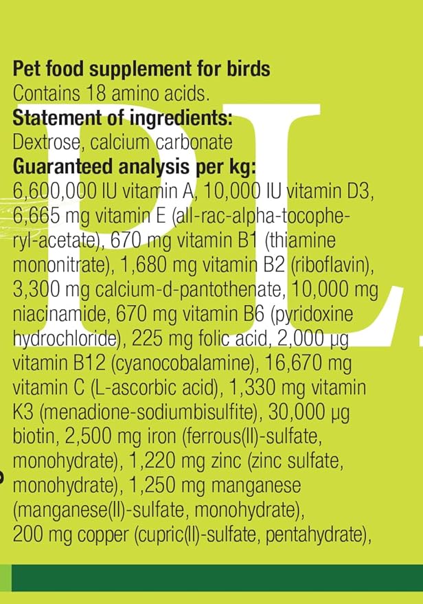 Nekton S Multi-Vitamin for Birds, 700gm, Model: 201750