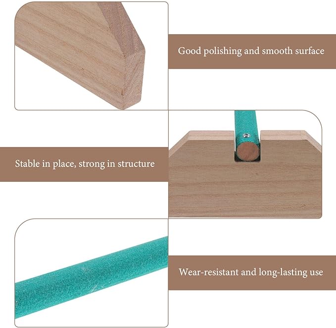 Chicken Perch Bird Stand Wood Stand Chicken Toy, Roost Entertainment Toy Hen Support Frame Bird Cage Play