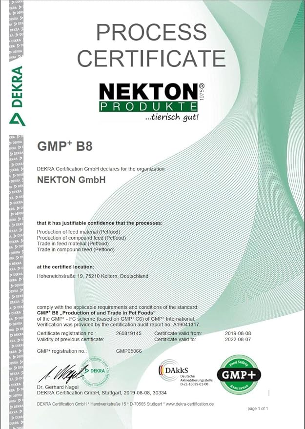 Nekton Tonic-K Restorative Supplement for Seed-Eating Birds 1000g, (2.2Lb)