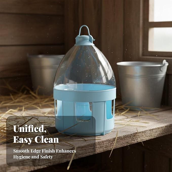 Pigeon Automatic Water Feeder, Pigeon Feeder Waterer, Accessories Automatic Bird Feeder Automatic Pigeon Waterer, for Quail Parakeet Outdoor, 4L