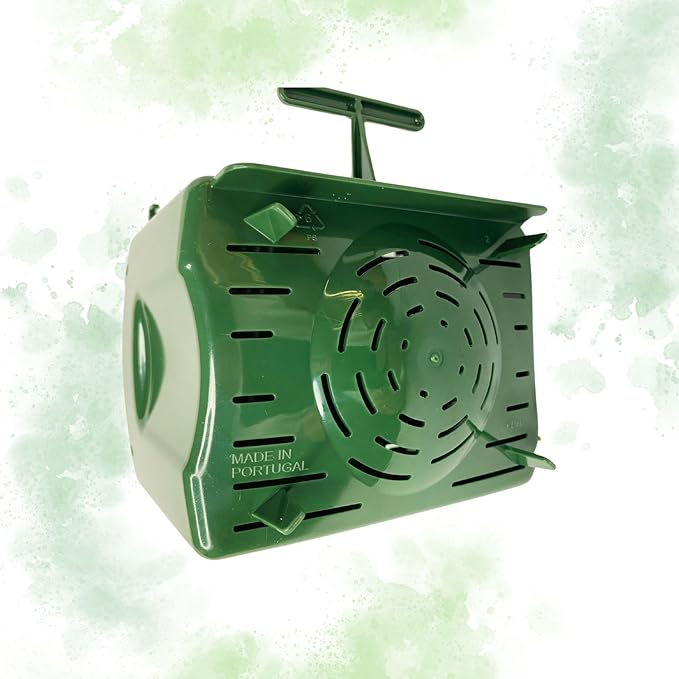 Plastic Finch Nest Box Idia - Ideal Nesting Shelter for Zebra Finches, Society, Star, and Exotic Finches – Durable Plastic, Easy Assembly, Ventilated Slats, Weather-Resistant