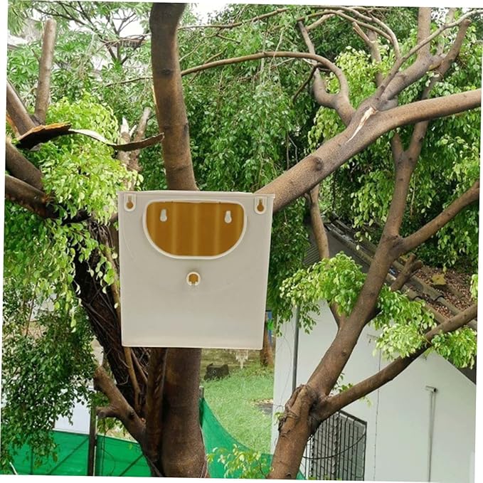 POPETPOP 12 Pcs Bird Breeding Box Parakeet for Parakeets Birdhouses Outdoors Hanging Bird Box Pet Supplies Plastic Hut Plastic Breeding House Tail Hanging Budgie Nesting