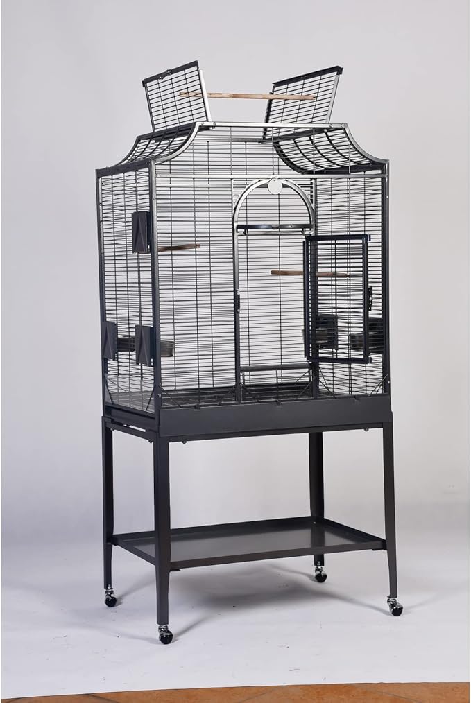 A&E Cage Co. Elegant Style Flight Cage, 32" x 21", Blue (MA3221FL Blue)