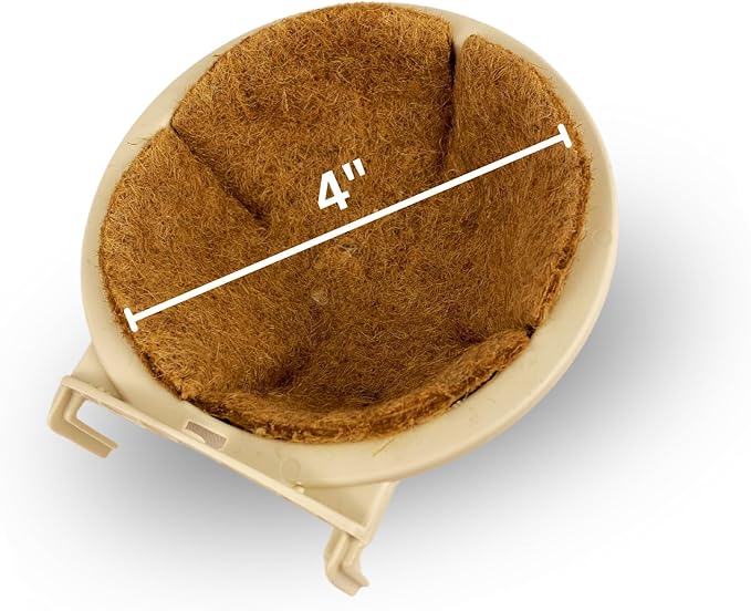 Natural Jute Pads, Bird nest, Canary nest Material, Parakeet, Bird nest Material, Nesting, nest pad, Finch Nesting Material, Breathable, Durable and Reusable Without Chemicals, (Pack of 10)