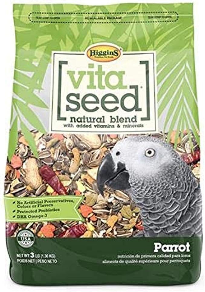 Higgins Vita Seed Parrot 3 Lbs.
