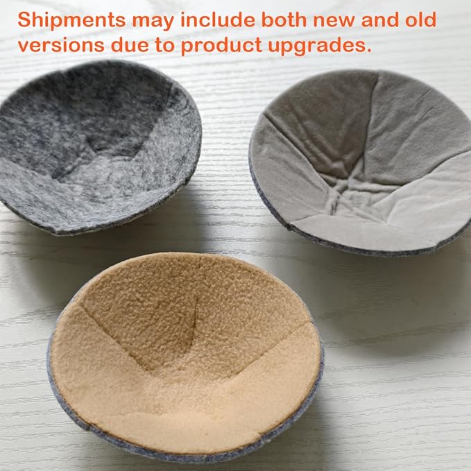 FOIBURELY 2 Sets Bird Nest Canary Finch Parrot Nest with Felt（4.5 inches）