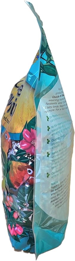 Conure and Lovebird Bird Food, 4 lbs Bag - Seed Mix for Conures and Lovebirds