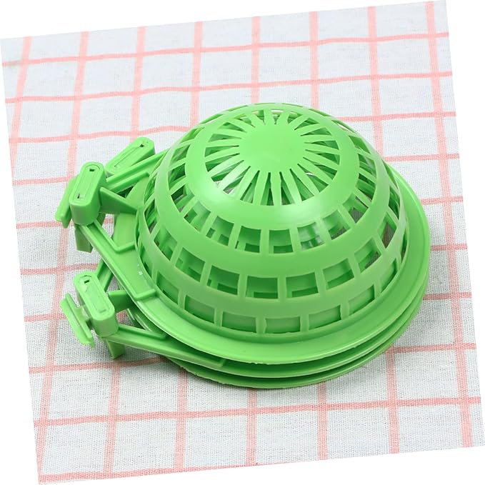 5pcs Hollow Parrot Nest Plastic Breeding Bird Basin for Parrots Birds Supplies for Comfortable Living Nesting and Breeding Environment