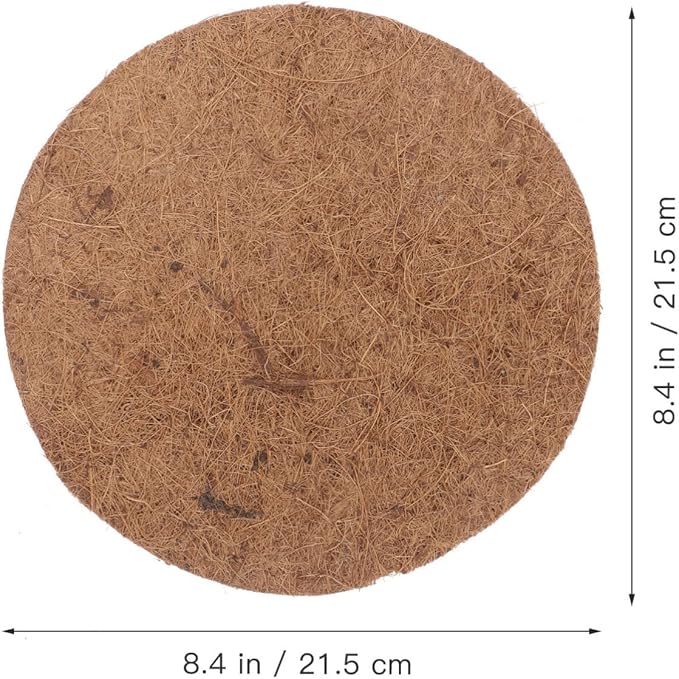 POPETPOP Pigeon Nest Mat Nesting Pads: 10PCS Bird Nesting Materials Bird Breeding Nest Bird Eggs Mat Coconut Fiber Substrate Bird Nest
