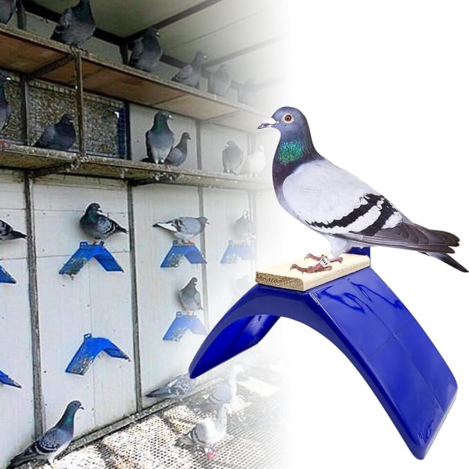 Pigeon Perches,8PCS Lightweight Dove Rest Stand for Racing Pigeons and Birds,Loft Cage Supplies