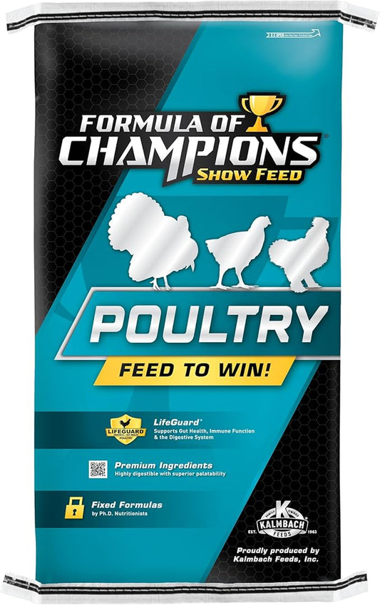 Fancy & Feathered Show Bird Mini Pellet, 50 lb Bag