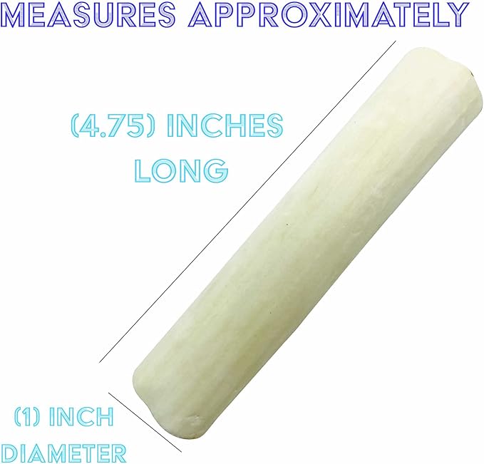 by M&M 5497 Natural Sola Log PK1 - Handcut Natural Sola Wood Log Bird Foot Toy, No Bark, Lightweight, Easy for Birds to Chew with Beaks and Feet, Great for Medium Size Birds