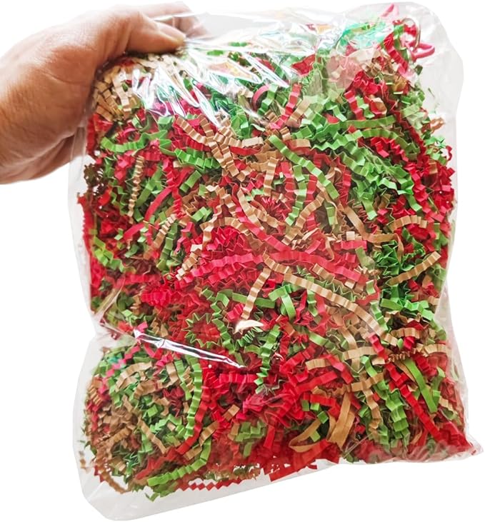 Foraging Toys with Extra Shredded Paper, Parakeet Chewing Hanging Toy, Bird Cage Accessories for Conure Cockatiel Budgies Lovebird Parrotlet