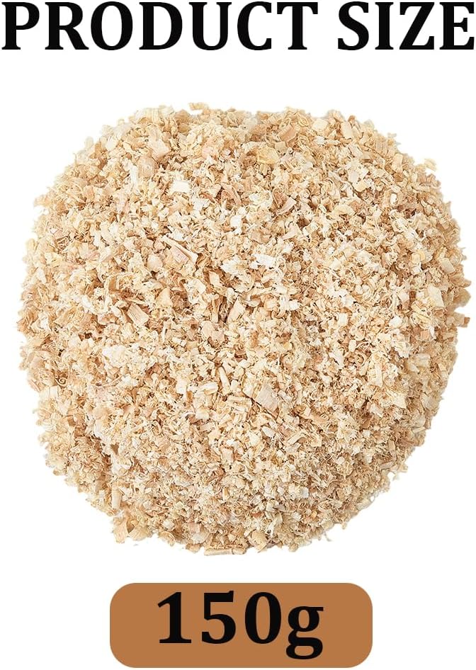 CREATCABIN 3Pcs Bird Nest Material Bird Cage Nesting Natural Wood Aspen Soft Hummingbird Canary Finch Parakeet Budgie Small Animals Bedding Building Hideouts Nests for Boxes Garden Tree Trunks 150G