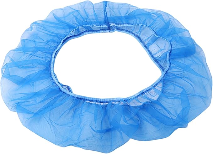 Elastic mesh Bird cage Cover dust-Proof Bird cage Skirt Round Bird cage Accessories,L Blue