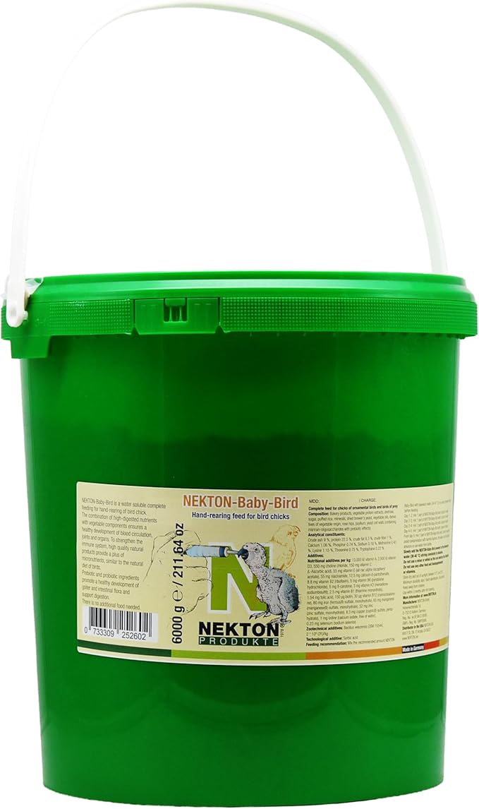 Nekton-Baby-Bird Handfeeding Formula for Birds (6000g (13.2Lb))
