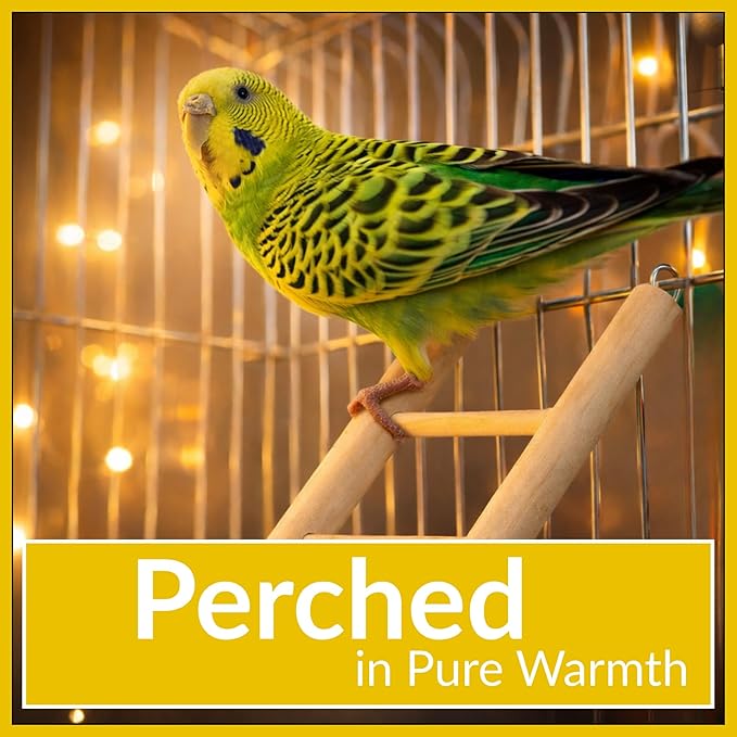 Wooden Bird Ladder 11 Step Climbing Toy 17 Inch Parrot Cage Accessory Interactive Exercise Perch Durable Natural Wood for Parrots Cockatiels Budgies Finches Conures Lovebirds Cage Decor
